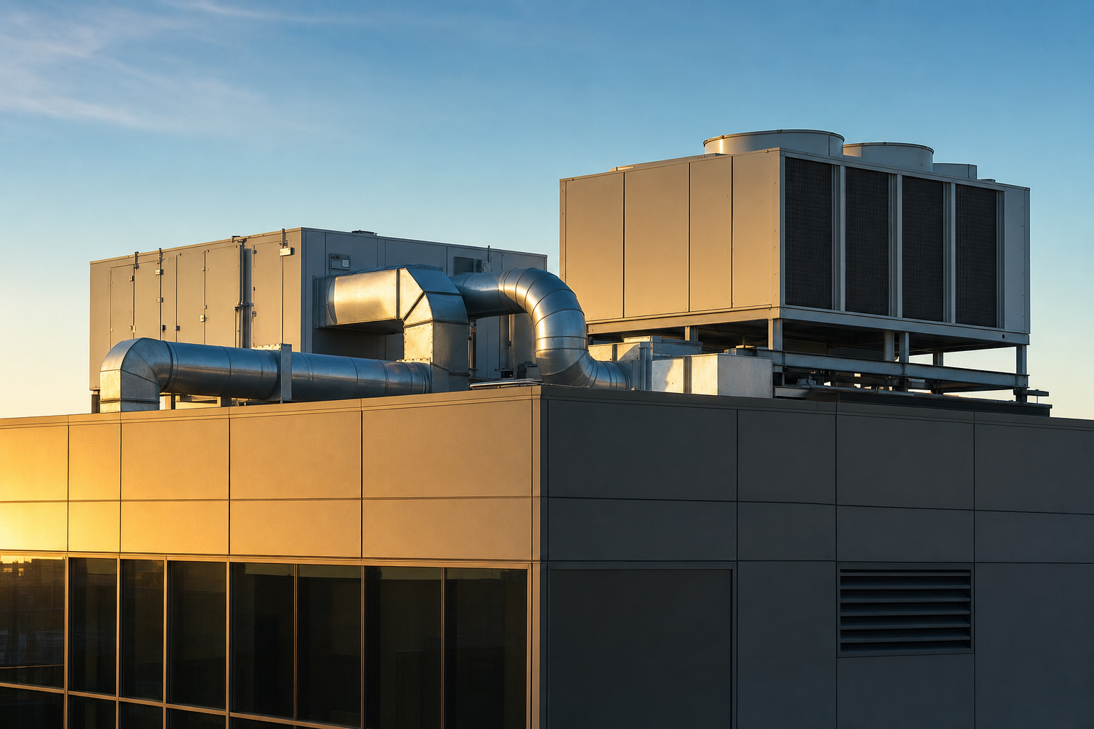 Mechanical HVAC system installation